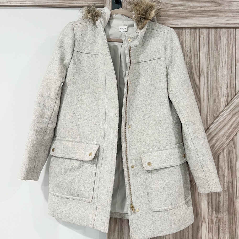 J. Crew Parka Coat
